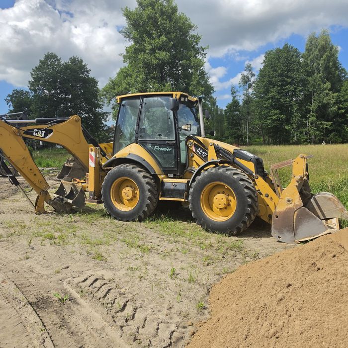 Koparko ładowarka cat 434f