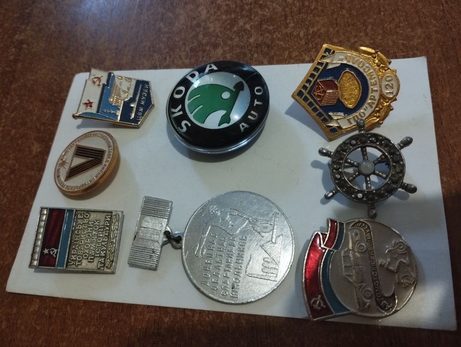 Значки СССР ленин