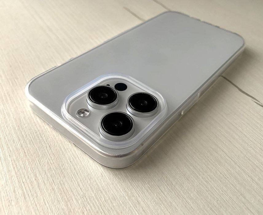 Тонкий силиконовый чехол Clear case iPhone 13 14 15 pro max айфон