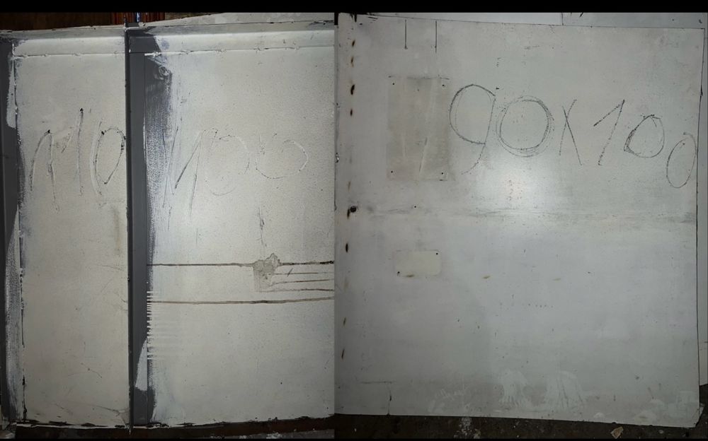 Лист стальной б/у.