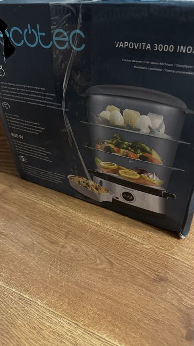 Пароварка CECOTEC Vapovita 3000 Inox (04109)