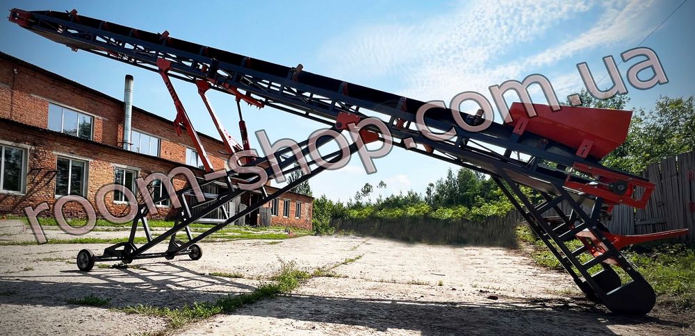 Конвеєр стрічковий, погрузчик, транспортер, ленточный конвейер