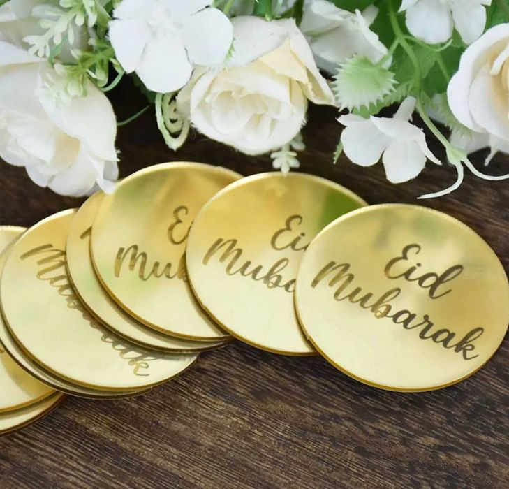 Топперы для кексов 5 штук акриловые