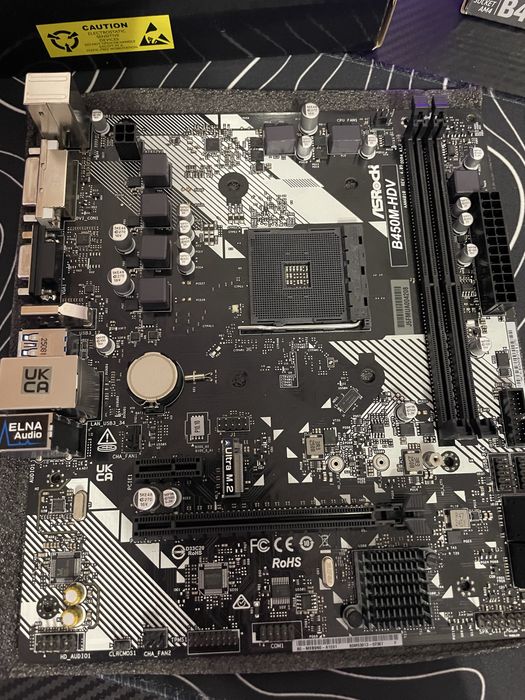 Материнська плата AsRock B450M-HDV нюанс