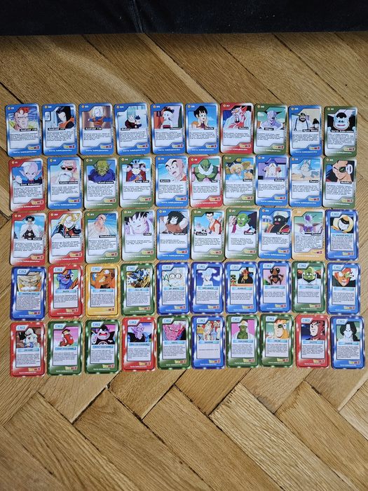 Wszystkie karty DRAGON BALL CHIO (202/202 sztuki bez powtórek)