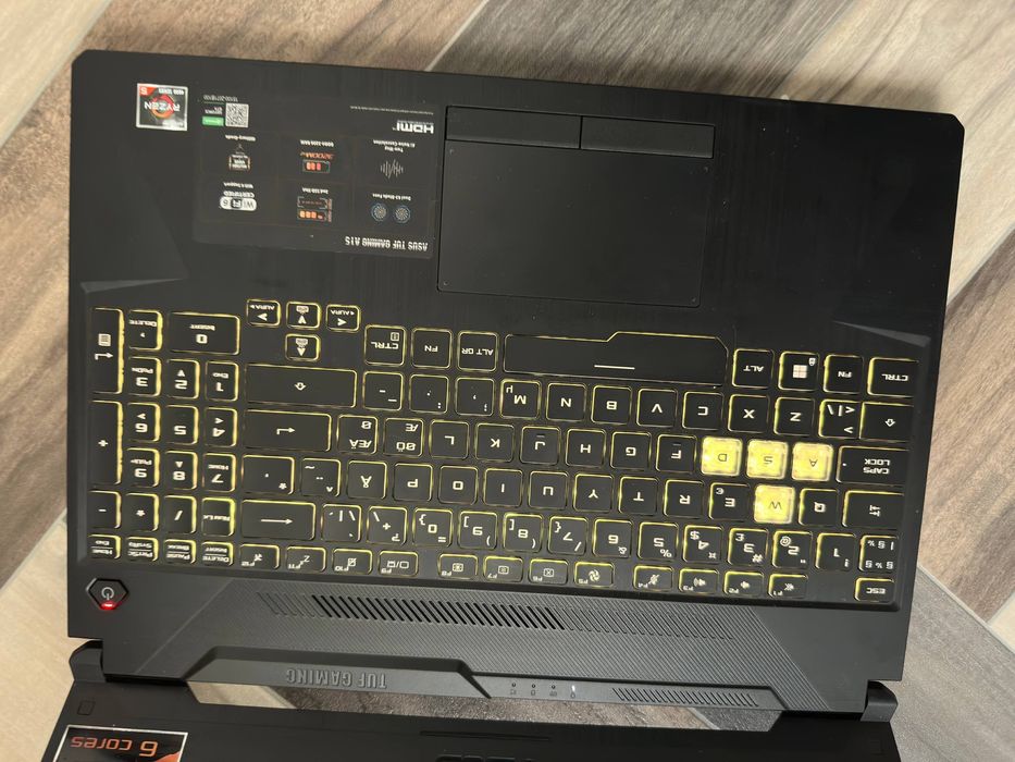 Игровой ноутубк asus fa506ihr AMD Ryzen 5 4600H /16/512/1650