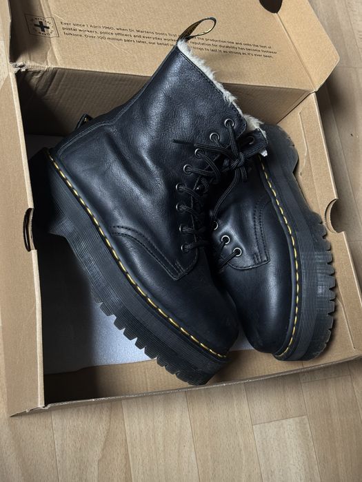 Сапоги зимові, на хутрі доктор мартінс, dr. Martens оригінал