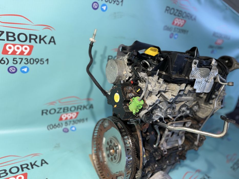 Двигун мотор 1.6dci R9M А 410 renault nissan двигатель 1.6 dci 96kw qashqai vito