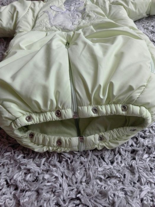 Kombinezon 68 cm śpiworek 2w1 ESTO Transformer zimowy