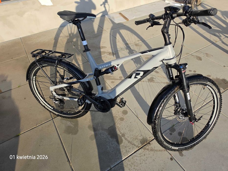 Rower elektryczny RAYMON CrossRay FS E 5.0 10S Deore