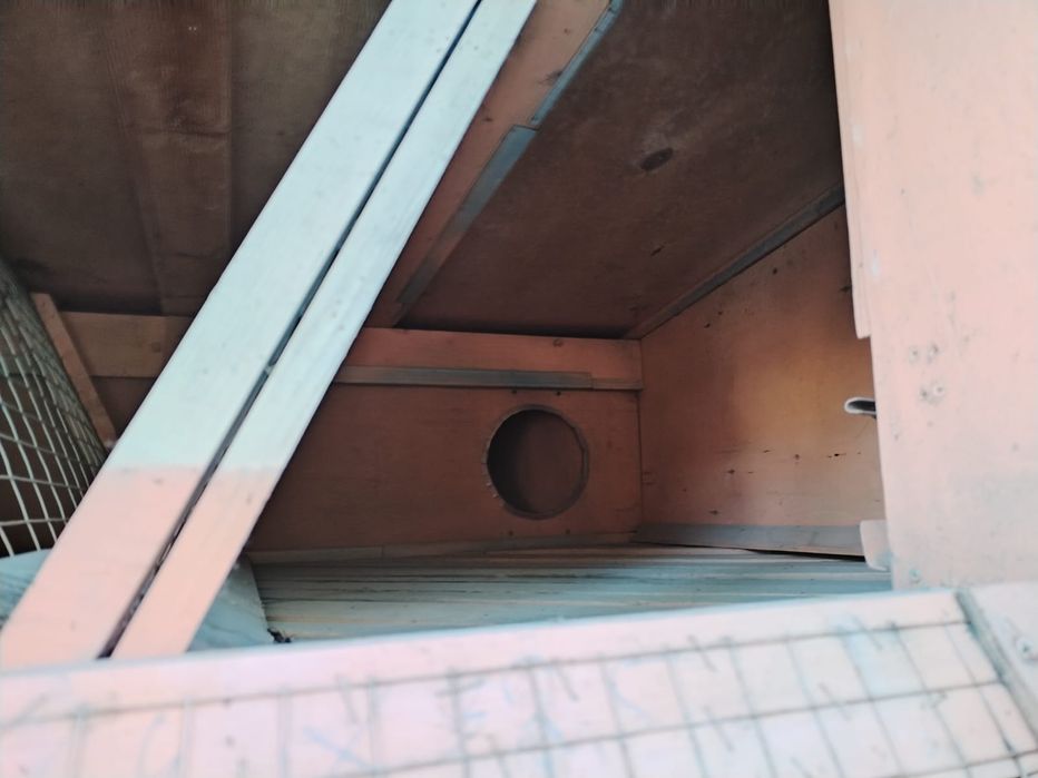 Клітка для кролів, трьох ярусна