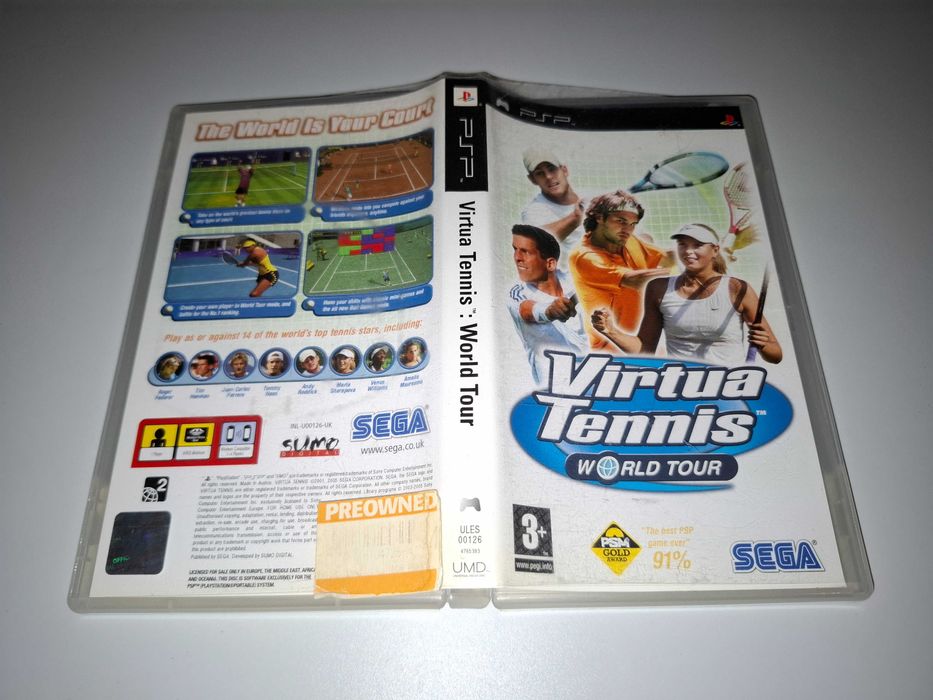 Virtua Tennis World Tour - Sony PSP