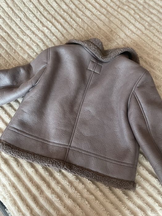 Дублянка жіноча коричнева