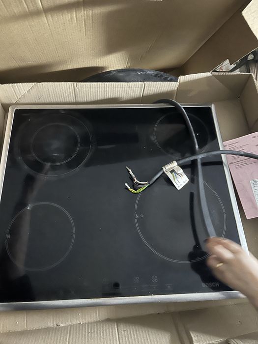 Placa de indução usada