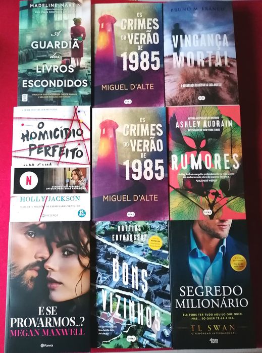 50 thrillers NOVOS a estrear -Desde 7,90€-Portes grátis(ler descrição)