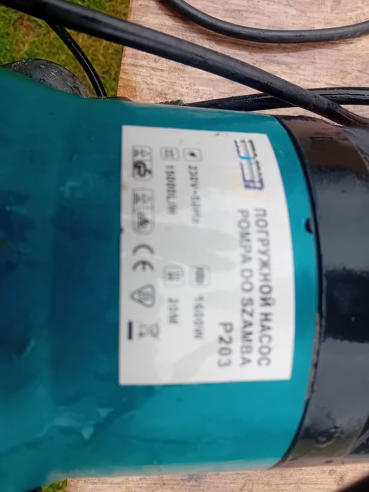 pompa elektryczna do szamba