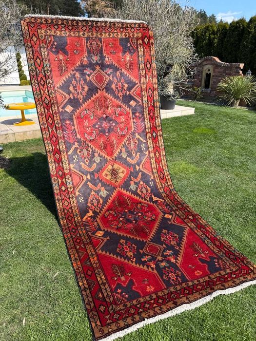 Nowy Chodnik Dywan Perski Wełniany Iran Hamadan 325x140 NAJTANIEJ W PL