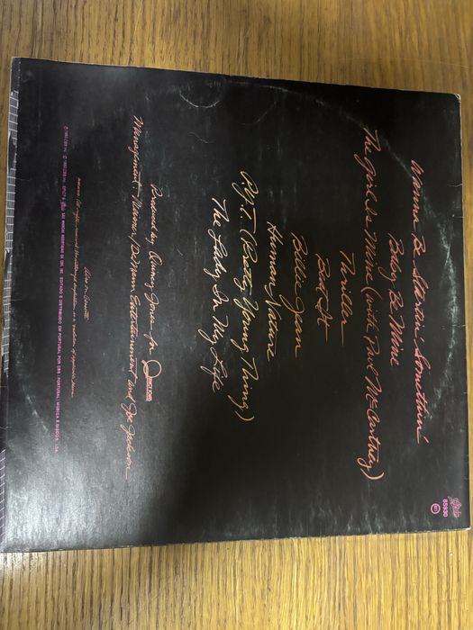 Michael Jackson - Thriller (Vinil LP) - Edição Original Portugal 1982