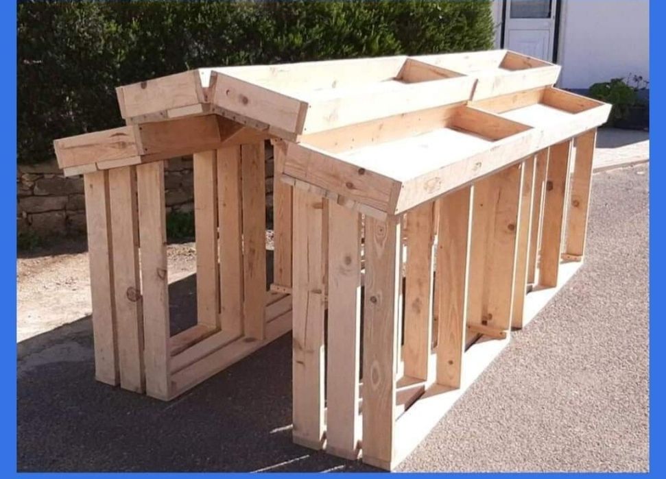 Expositores para frutas e mercados