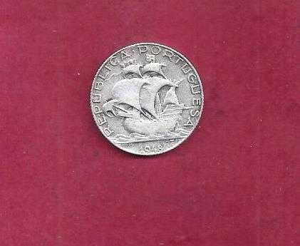 Republica Moeda de 2$50  escudos 1948  Prata