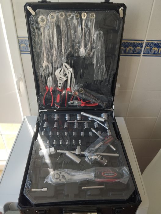 Mala ferramentas profissional Kraft Müller 326 pcs