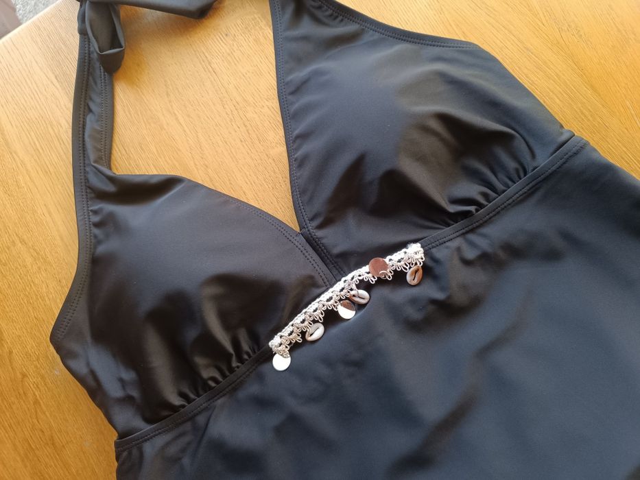 Kostium strój kąpielowy tankini rozmiar 44 majtki wysoki stan