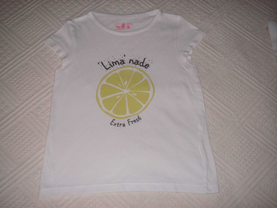 T-Shirts Zippy e Safon (Barcelona) T4/5 e 5/6