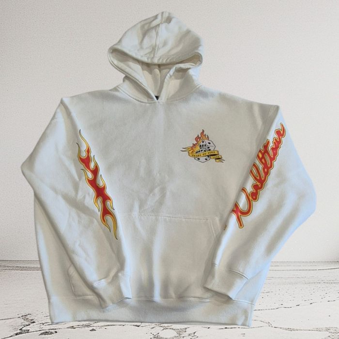 Sweat Capuz Branca Reckless Tam S