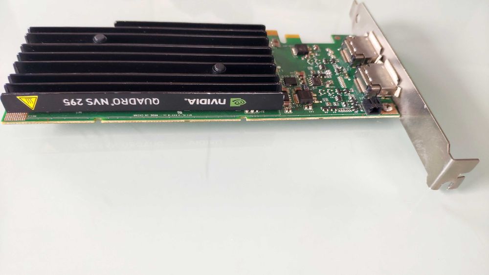 Karta graficzna Nvidia Quadro NVS 295 -Niski profil-pasywne chłodzenie