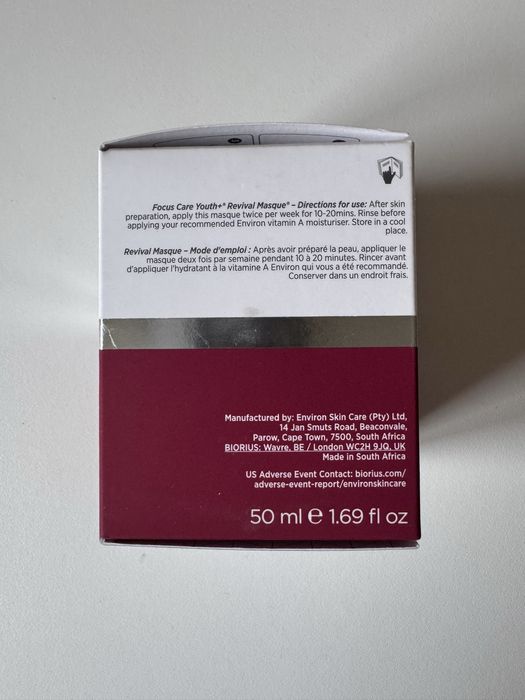 Environ focus care youth+ revival masque 50 ml