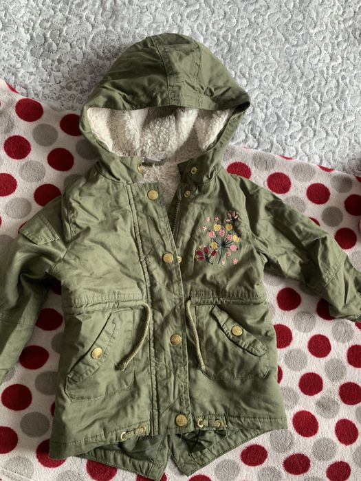 Kurtka zimowa dziewczynka rozm 92