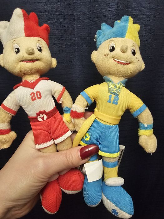 Игрушка сувенир талисман Евро 2012 Славек и Славко