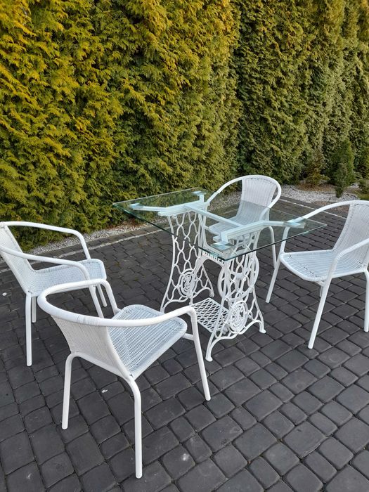 Meble ogrodowe, komplet ogrodowy