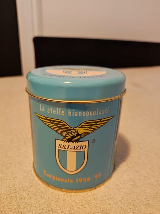 Puszka metalowa sportowa Lazio Rzym