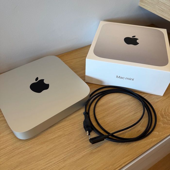 Apple Mac mini M2 | 16GB RAM | 512GB SSD | Stan Idealny, Komplet