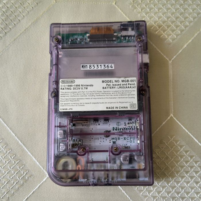 Game Boy Pocket Atomic Purple - ładny, sprawny