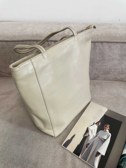 Велика шкіряна сумка шопер Італія