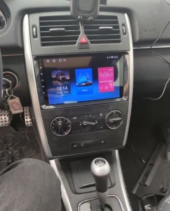 Rádio Android 14 com GPS Mercedes Classe B, Vito, Viano, Sprinter W906