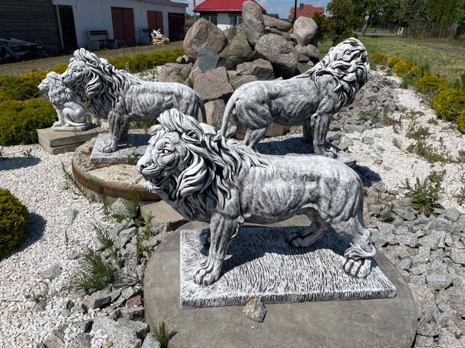 Betonowe posągi i donice ogrodowe