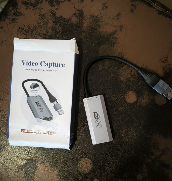 Placa HDMI de captura de vídeo nova