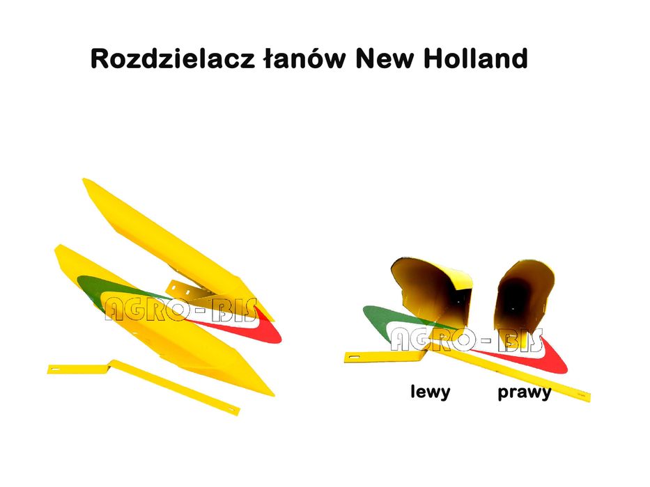 Rozdzielacze łanu New Holland  KOMPLET
