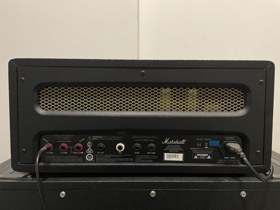 Amplificador Marshall- cabeça e colunas