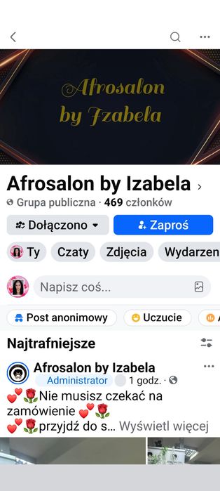 Kitka na klamrze robiona kasztan 40 cm