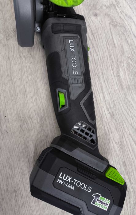 szlifierka lux tools obi + aku 4Ah + ładowarka bytom 180zł tylko dziś