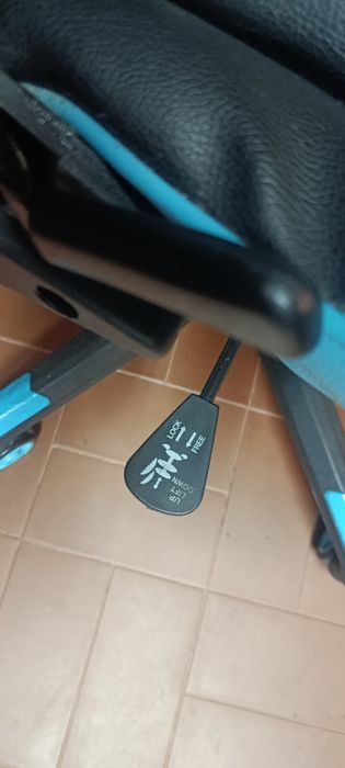 Cadeira Gaming & Office Ergonómica – Conforto Premium (Azul/Preto)