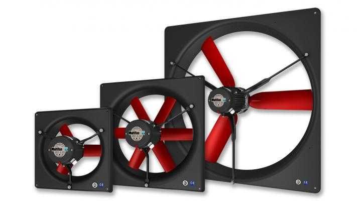 Wentylator Ścienny – MULTIFAN do kurników, chlewni i obór