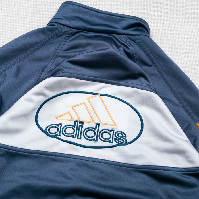 Adidas y2k trackjacket bluza dresowa L duże logo