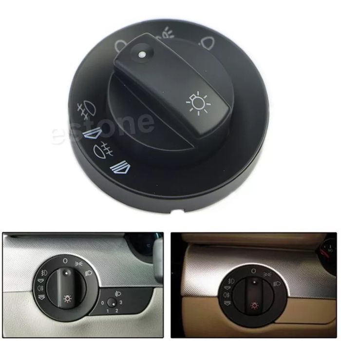 Reparação capa botão  do comutador  das luzes audi a4 b6 b7 a6 c5 nova