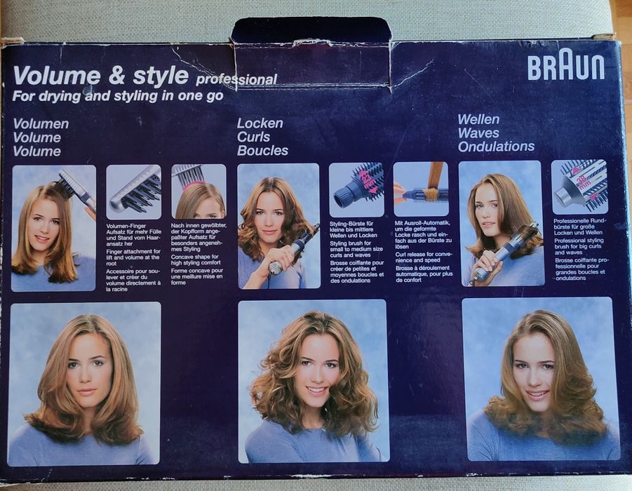 Escova para secar e dar Volume