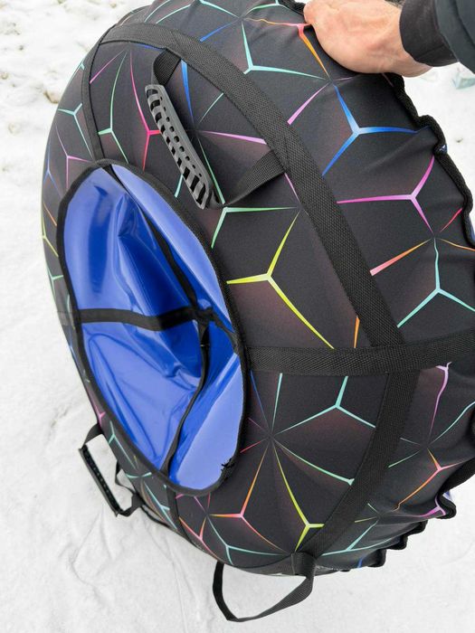 Тюбінг Плюшка Ватрушка Тюбинг 100см з камерою R16 2 види